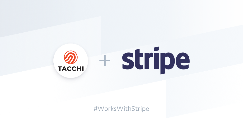 Tacchi is now a Stripe Verified Partner